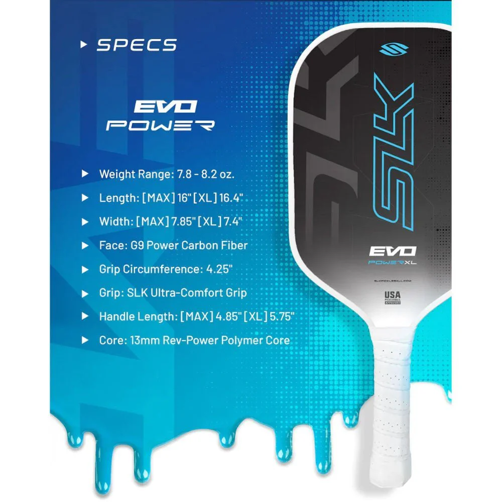 SLK Evo Power 2.0 Max Paddle - Image 3