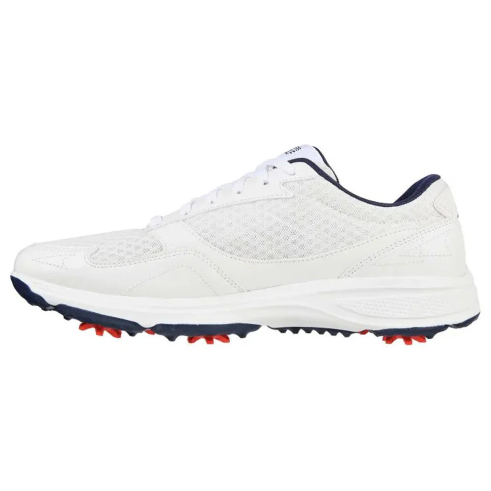 Skechers Men's Go Golf Torque - Sport Golf Shoes - Relaxed Fit - White/Navy - Image 5