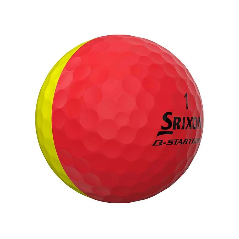 Srixon Q-Star Tour Golf Balls - Divide Red - Image 2