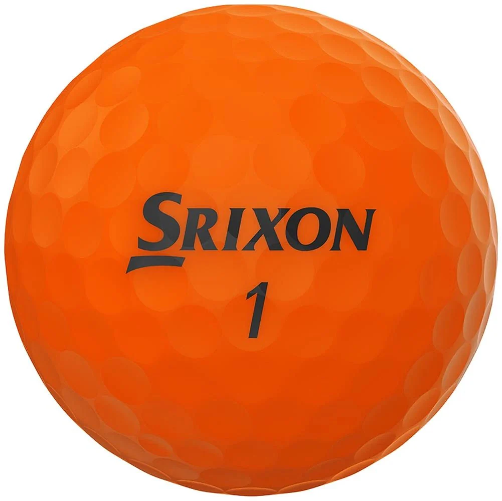 Srixon Soft Feel Brite Golf Balls - Brite Orange - Image 3