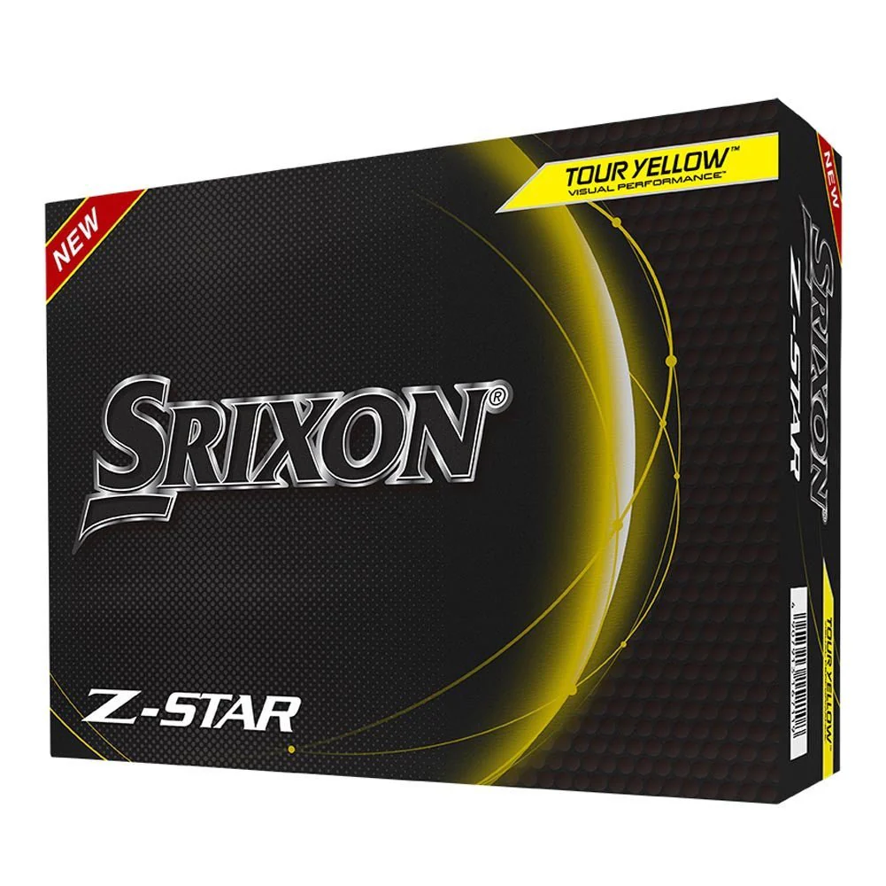 Srixon Z-Star Golf Balls - Tour Yellow - 2023 - Prior Generation