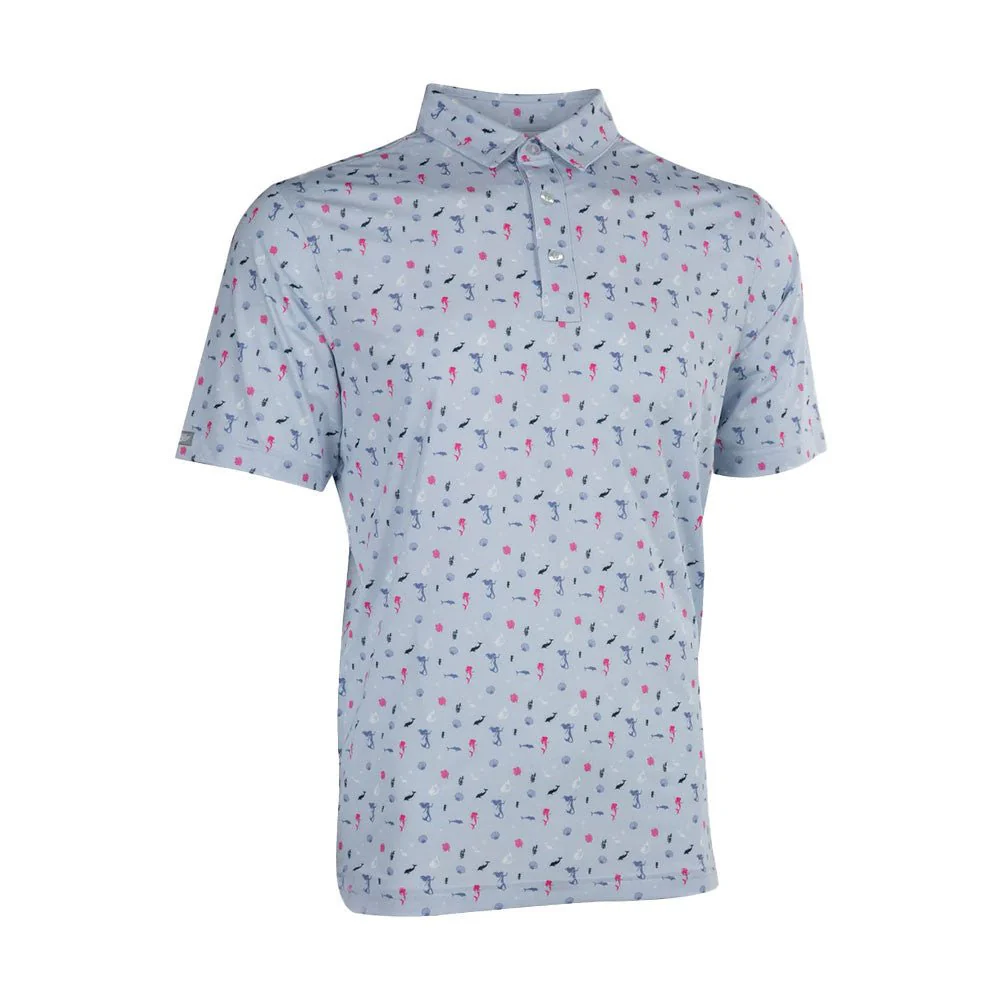 Straight Down Lorelei Golf Polo