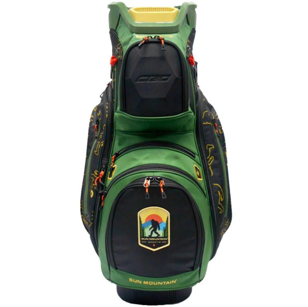 Sun Mountain C-130 Limited Edition Dancing Yeti Cart Bag - Image 8