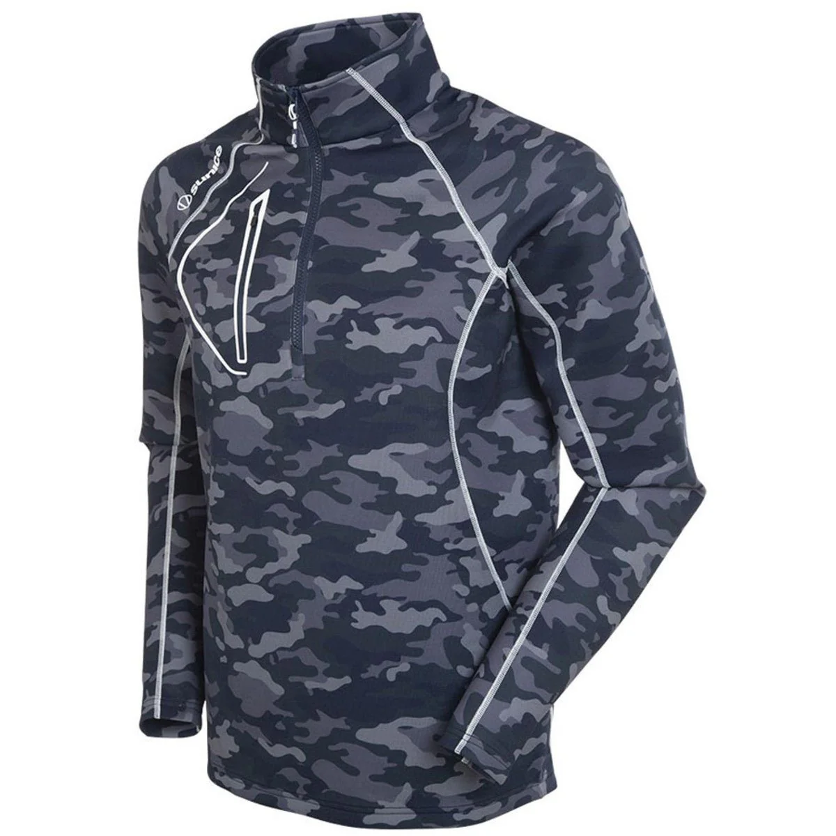 Sunice Allendale SuperliteFX Stretch Thermal Half-Zip Golf Pullover - Image 5