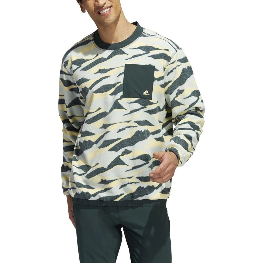 Adidas Texture Print Crewneck - Image 7
