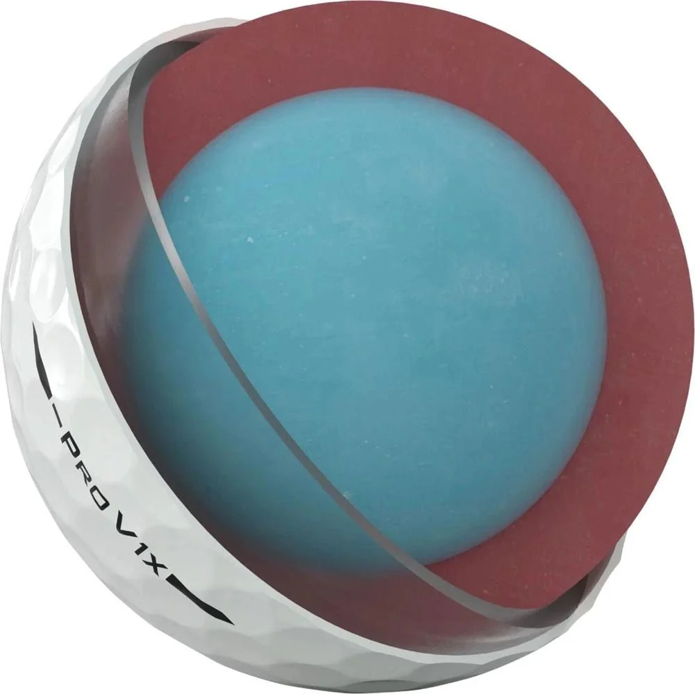 Titleist Pro V1x Left Dash AIM Performance Golf Balls - Blue - Image 4