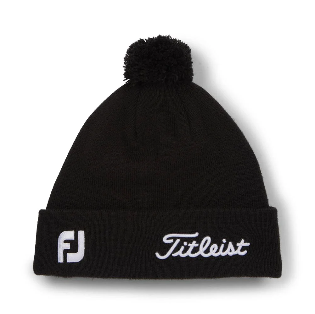 Titleist Tour Pom Pom Golf Beanie - Image 4