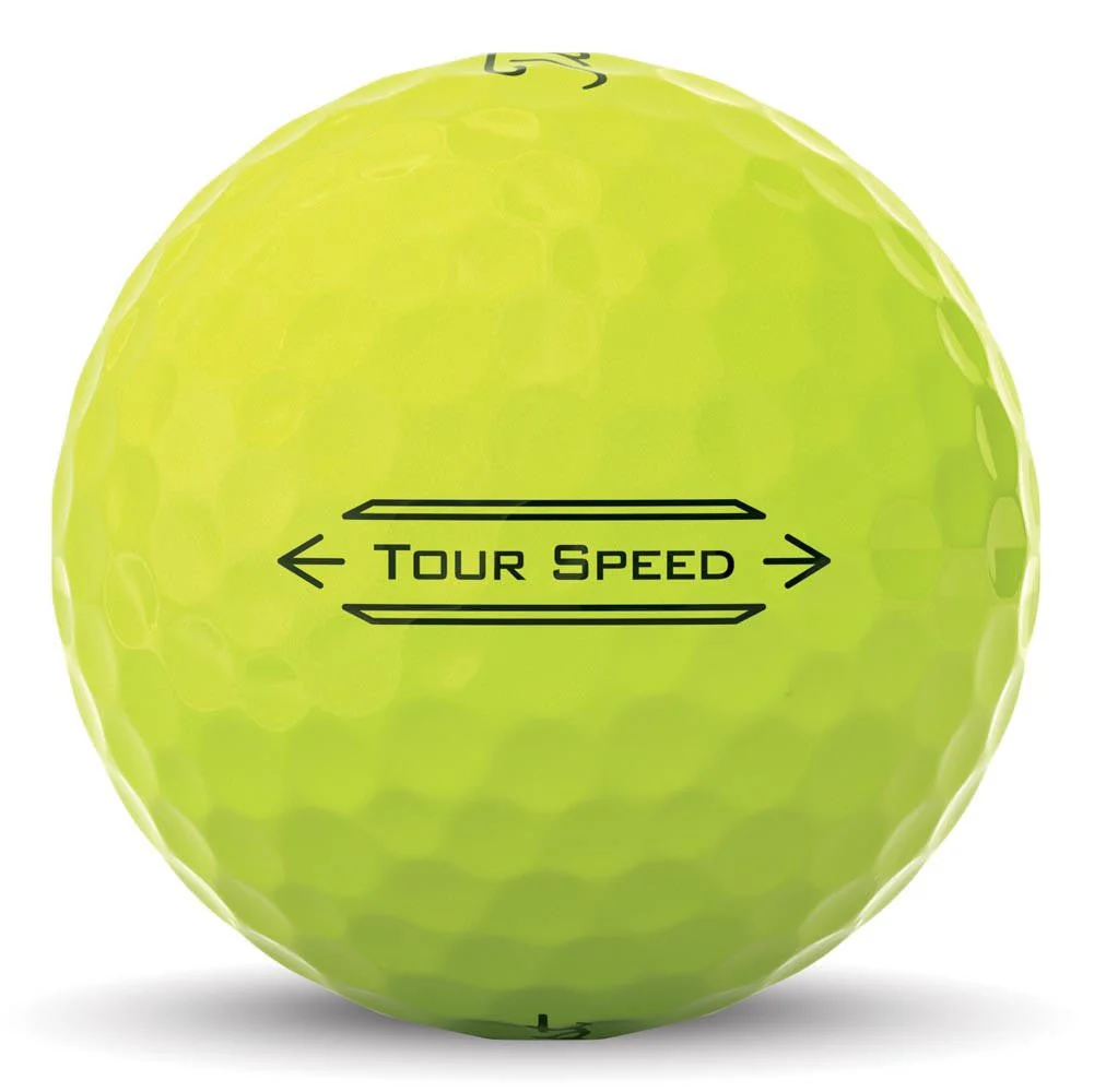 Titleist Tour Speed Golf Balls - Yellow - 2022 - Image 10