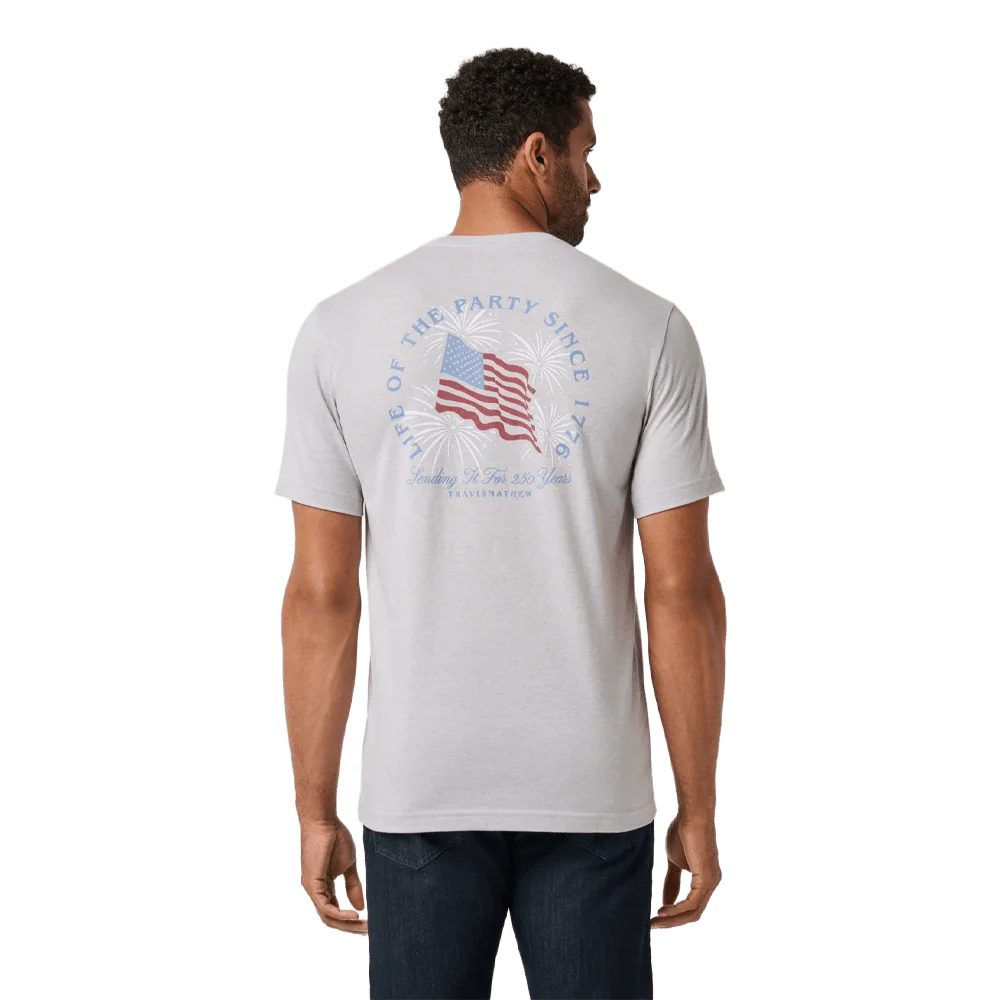 Travis Mathew Big Two Five Oh Golf Tee - Image 2