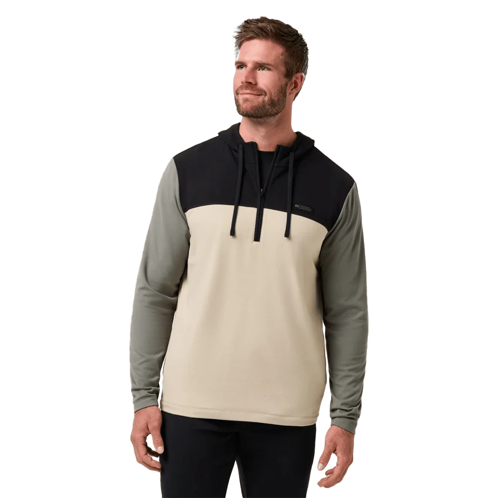 Travis Mathew Brrrr Season Golf 1/4 Zip Hoodie
