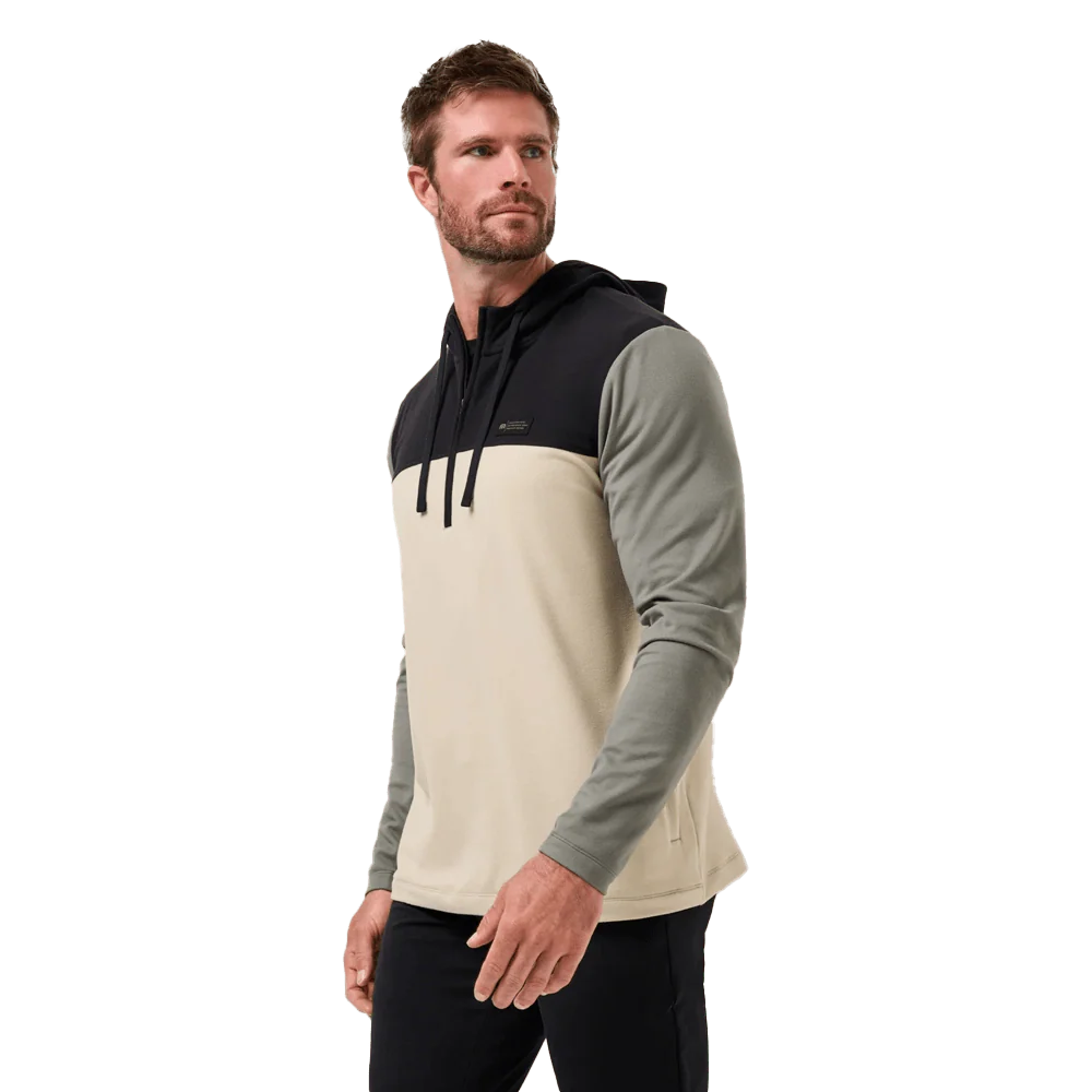 Travis Mathew Brrrr Season Golf 1/4 Zip Hoodie - Image 5