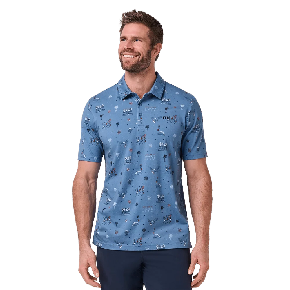 Travis Mathew Comfortknit Festival Golf Polo