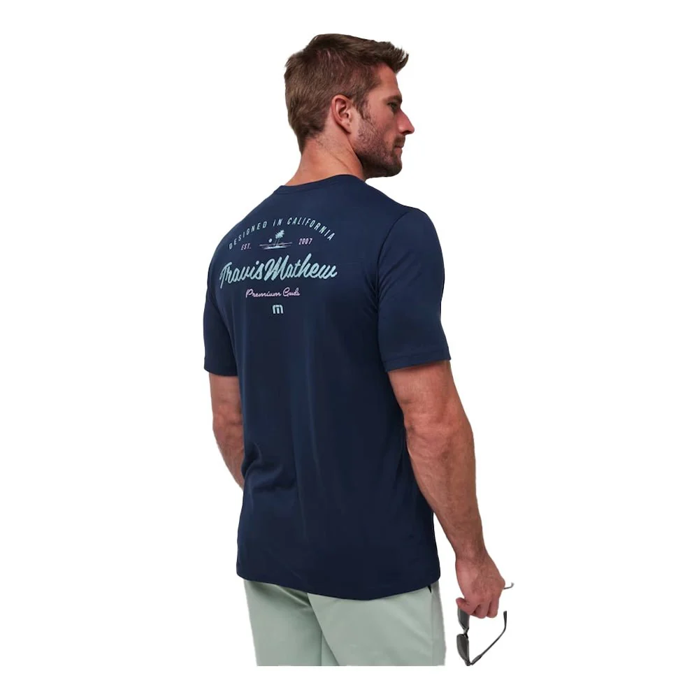 Travis Mathew Dark Tropics Golf Tee - Image 2