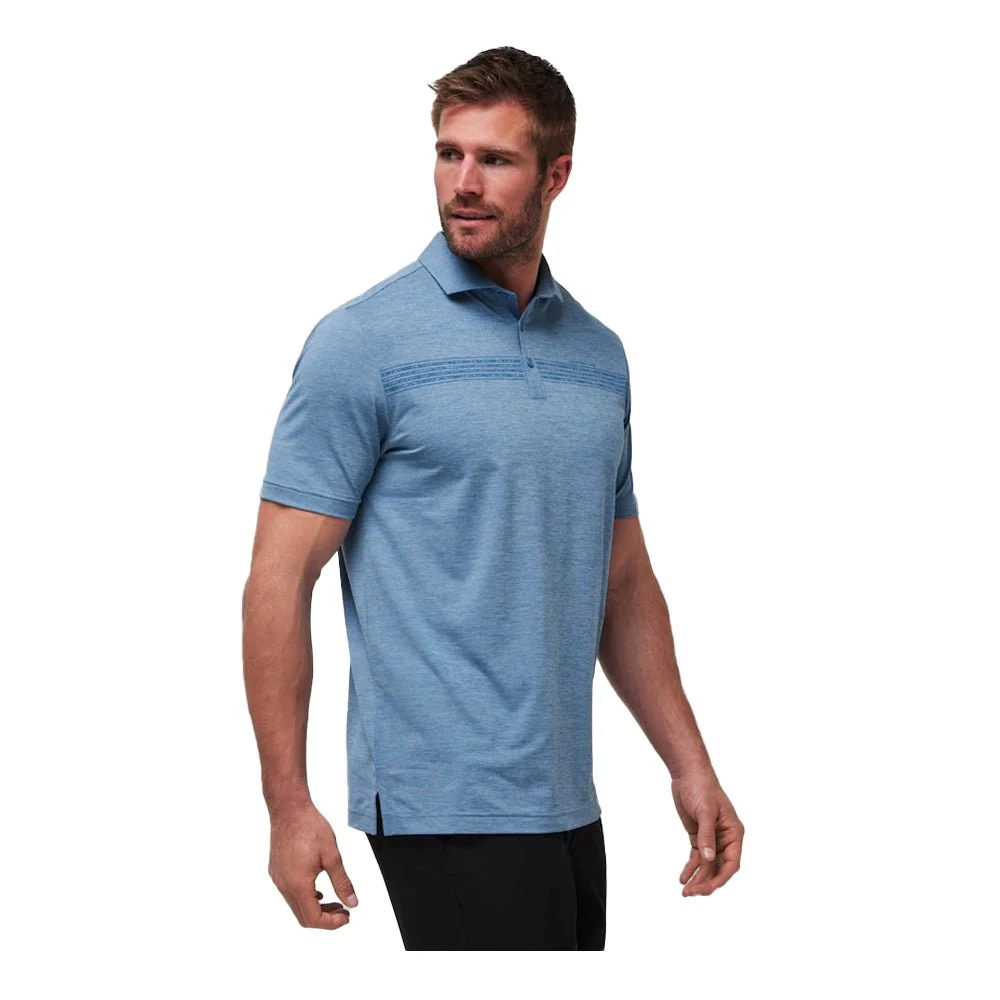 Travis Mathew Heater Pro Chest Stripe Golf Polo - Image 2