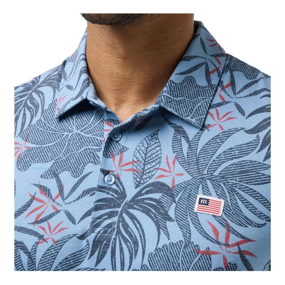 Travis Mathew Red Letter Day Golf Polo - Image 3
