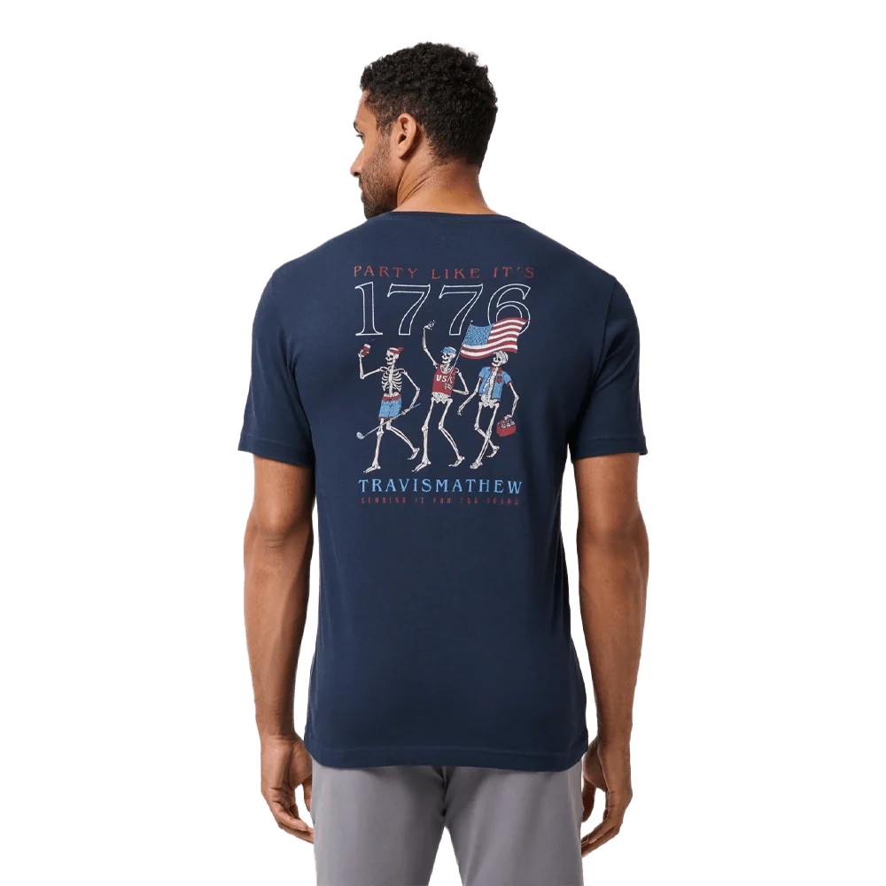 Travis Mathew Sumer Salute Golf Tee - Image 2