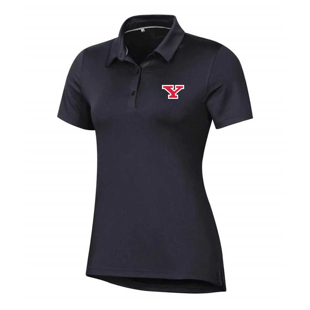 Under Armour Women's NCAA T2 Green Golf Polo - Youngstown State University - Image 3