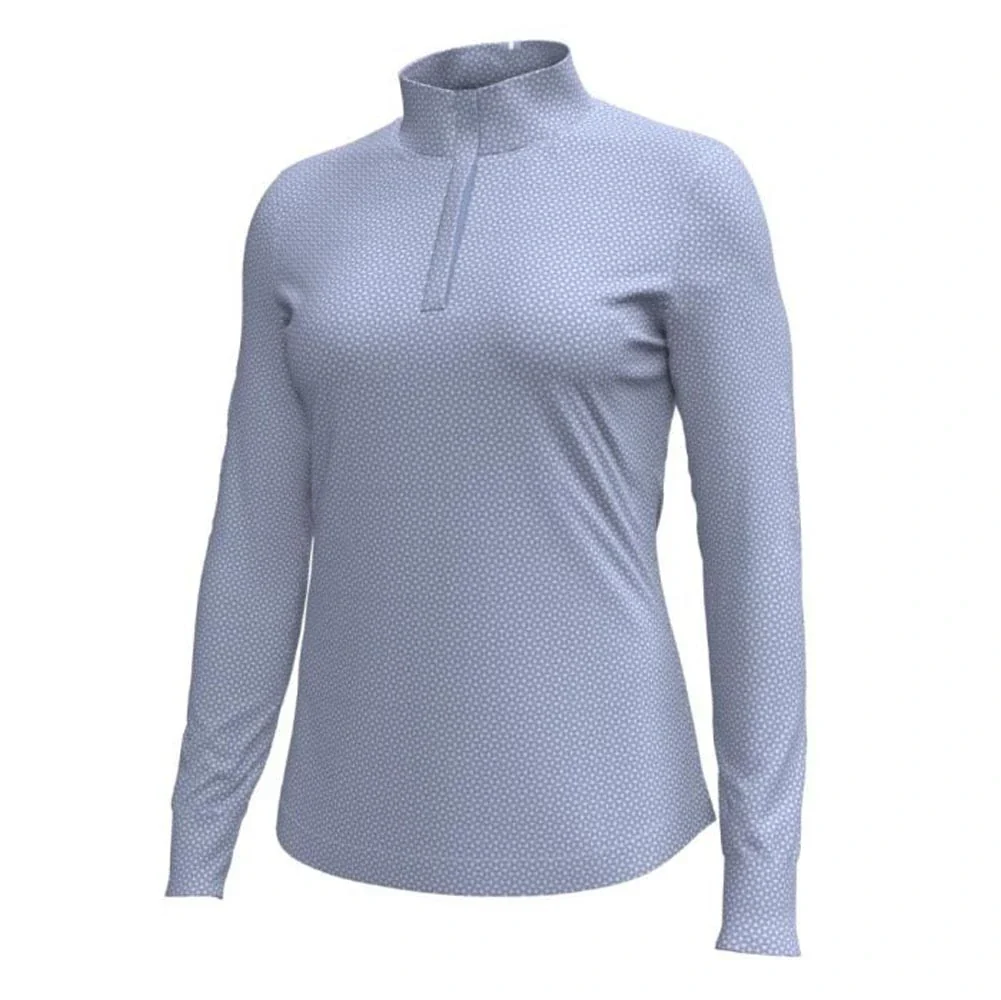 Under Armour Women's Playoff 3.0 Grooves Print Golf 1/4 Zip - Image 2