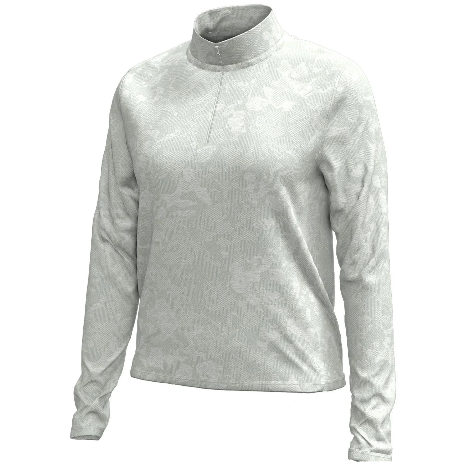 Under Armour Women's Rose Jacquard Golf 1/4 Zip - Image 2