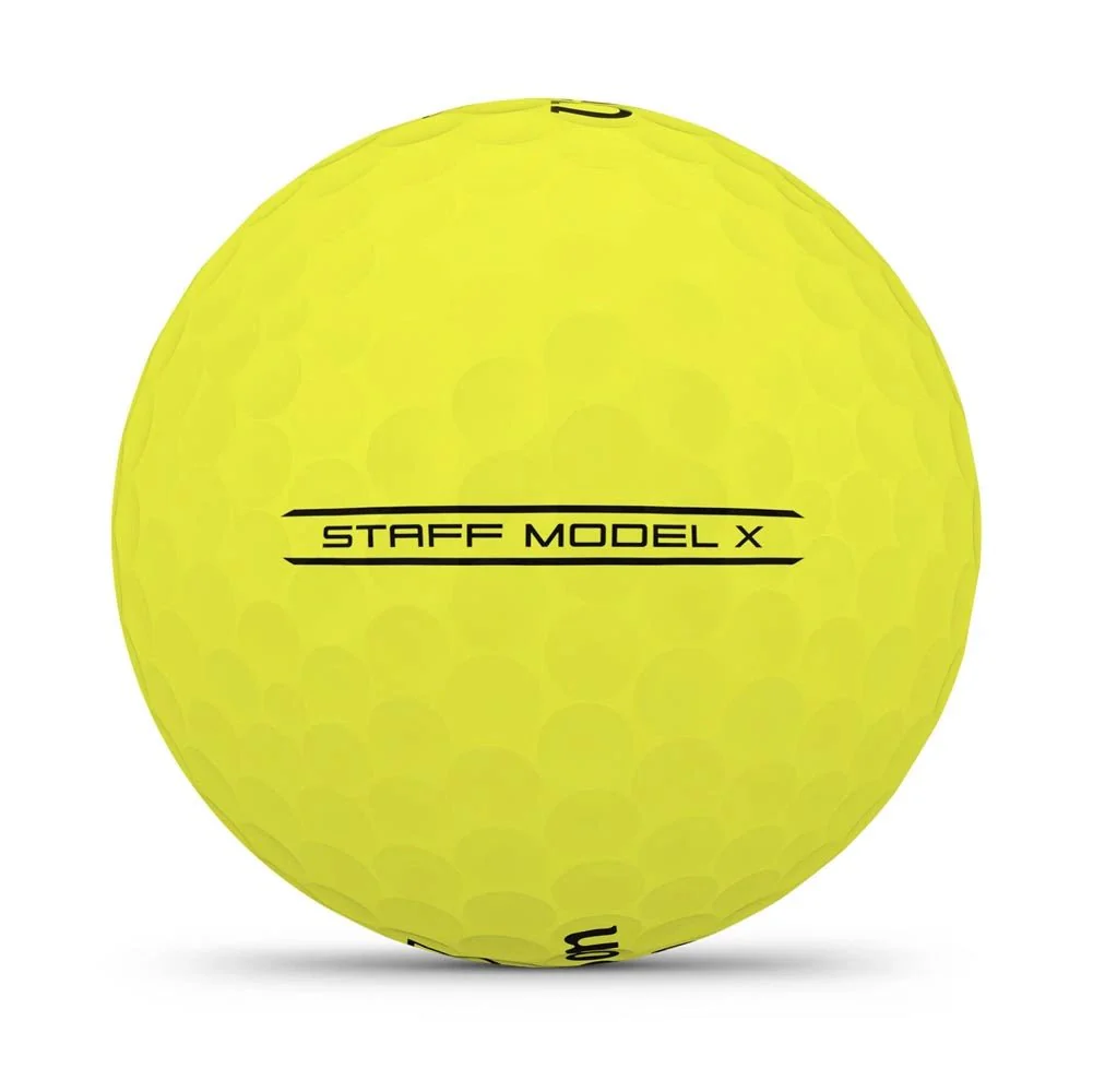Wilson Staff Model X Golf Balls - Yellow - Image 3