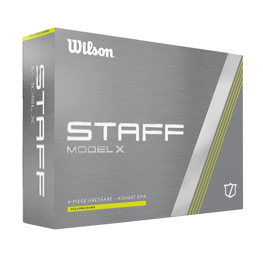 Wilson Staff Model X Golf Balls -  Yellow - 2024 - Image 4